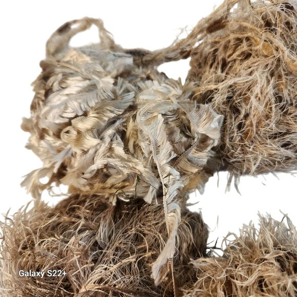 Variety Pack Of 5 Textured Yarn Balls For Knitting & DIY Crafts Neutral Brown & - Picture 2 of 6